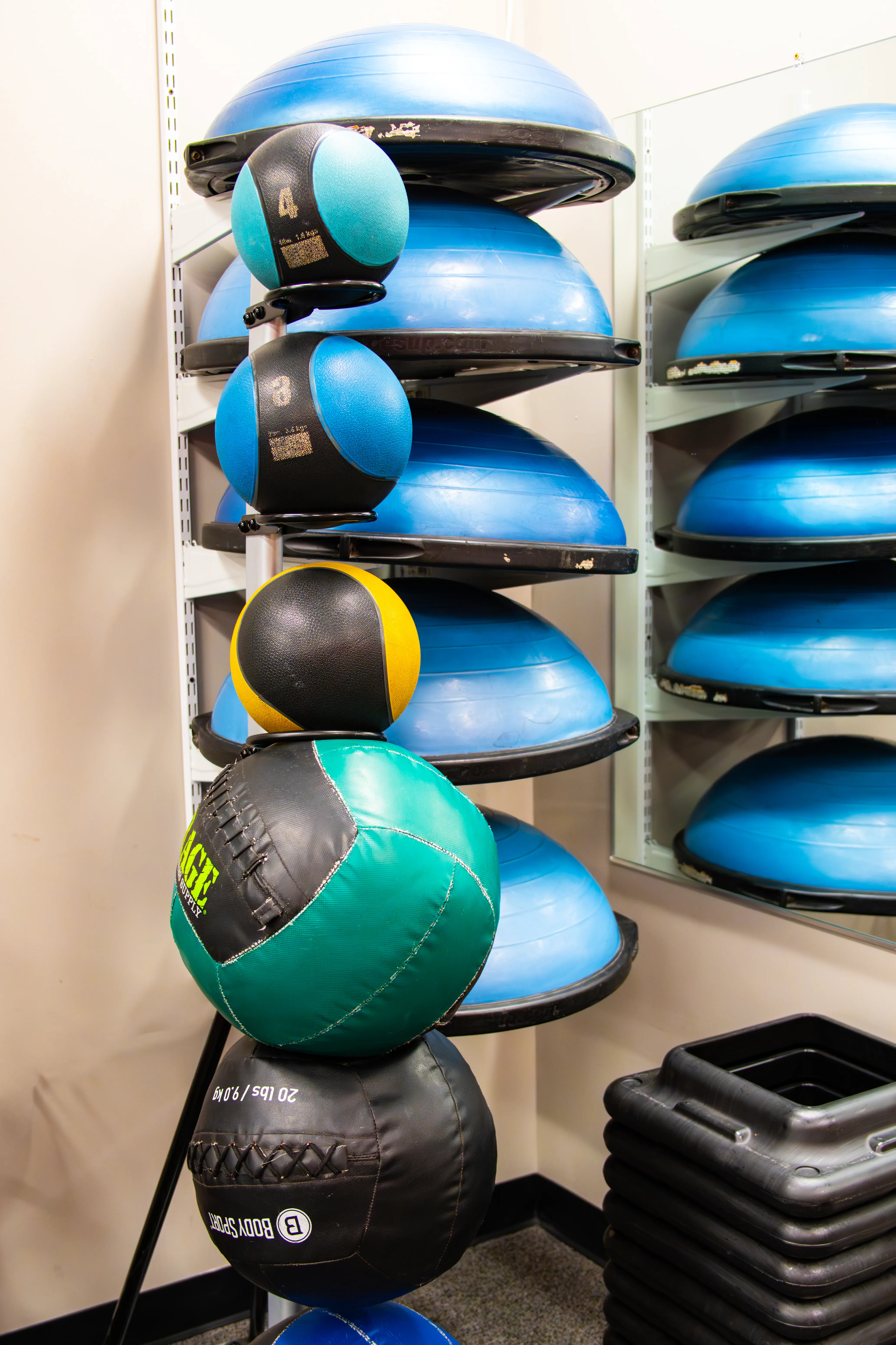 Treadmills and stair steppers